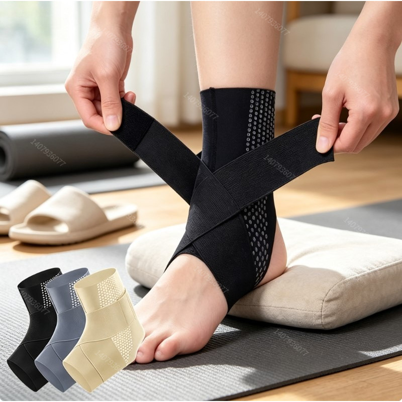 1 ชิ้นสําหรับ Achilles Tendon Support & Plantar Fasciitis, Adjustable Compression Ankle Support พร้อ