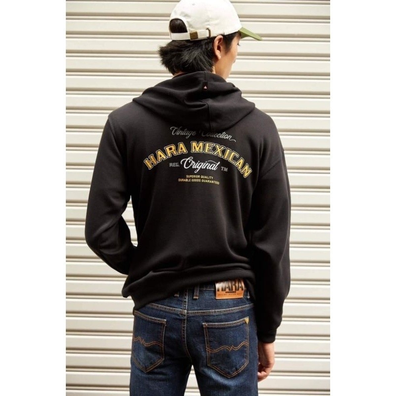 M-3XL เสื้อฮู้ด HARA เสื้อฮู้ดแขนยาวชาย พร้อมส่ง cotton