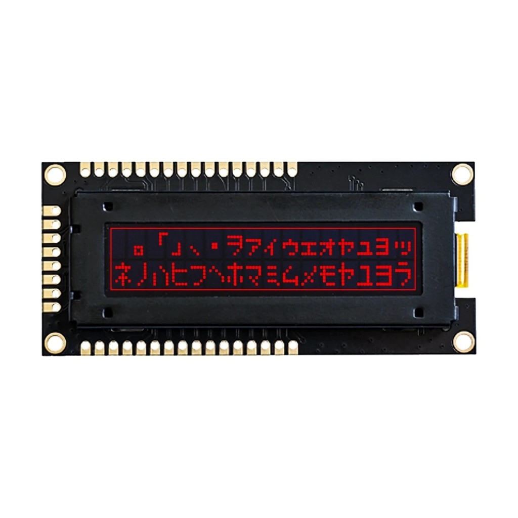 HUJ CHUANG LI XIN 2.26-INCH 16*02 โมดูล OLED ตัวละคร | SSD1311 DRIVER 16PIN | 8-BIT PARALLEL/SPI/IIC