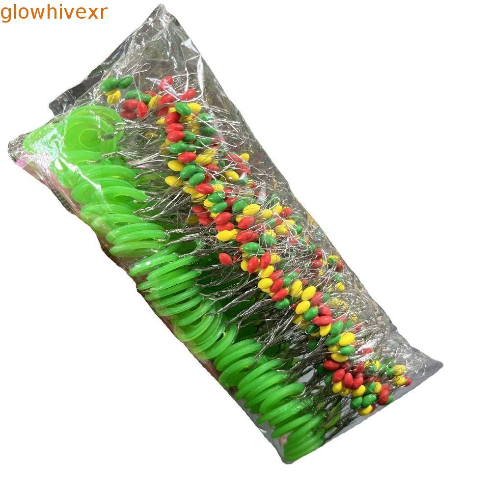 เรืองแสง 600 ชิ้นรูปไข่ลอยสายตกปลา Tackle น้ําหนักเบาลอยยางตกปลา Stopper Bobber Stopper ปลาคาร์พอุปก