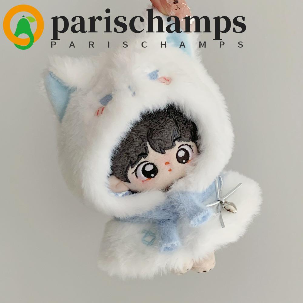 PARISCHAMPS 20cm Doll Clothes Outfit, Suit Plush Cloak 10cm Cotton Doll Clothes, DIY Clothes Dress U