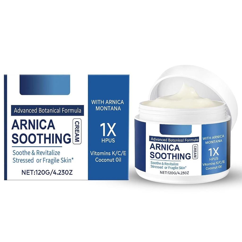 Arnica Bruise Cream Extra Strength & Soothing Cream - Fast-Acting สําหรับการปรับปรุงรูปลักษณ์ของ Bru