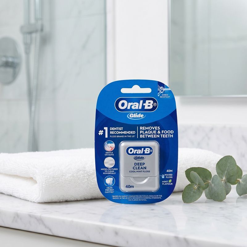 ออรัลบีไหมขัดฟันไกลด์โปรเฮลธ์ดีพคลีน 40เมตร Oral B Glide Pro Health Deep Clean Dantal Floss 40m [4902430459945 ]