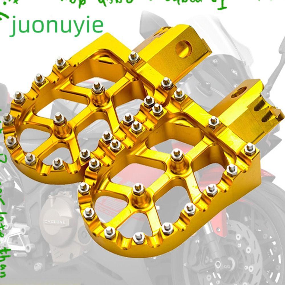 JUONUYIE หมุดเท้าจักรยานสกปรก CNC|ทนทาน Footpegs Rest, Rest Pedal CNC สําหรับ MX 650 500 MX650 MX500