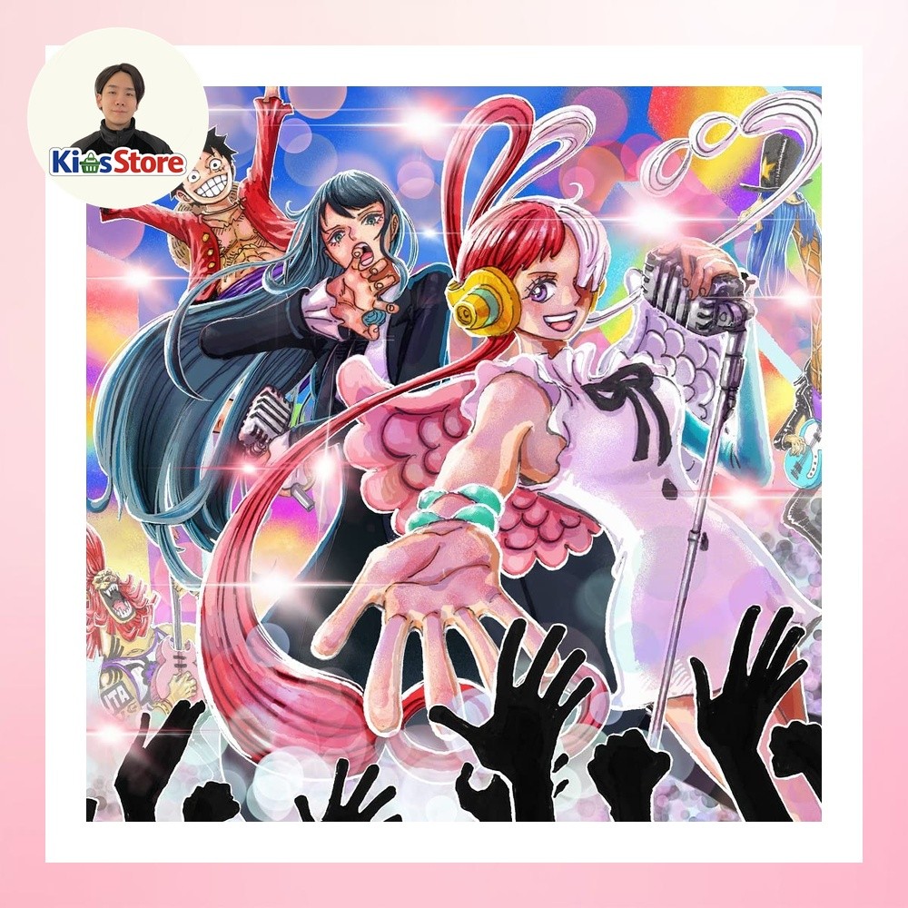 แผ่นซีดี Ado Uta no Uta ONE PIECE FILM RED เวอร์ชั่นปกติ - สินค้านำเข้าจากญี่ปุ่นโดยตรง