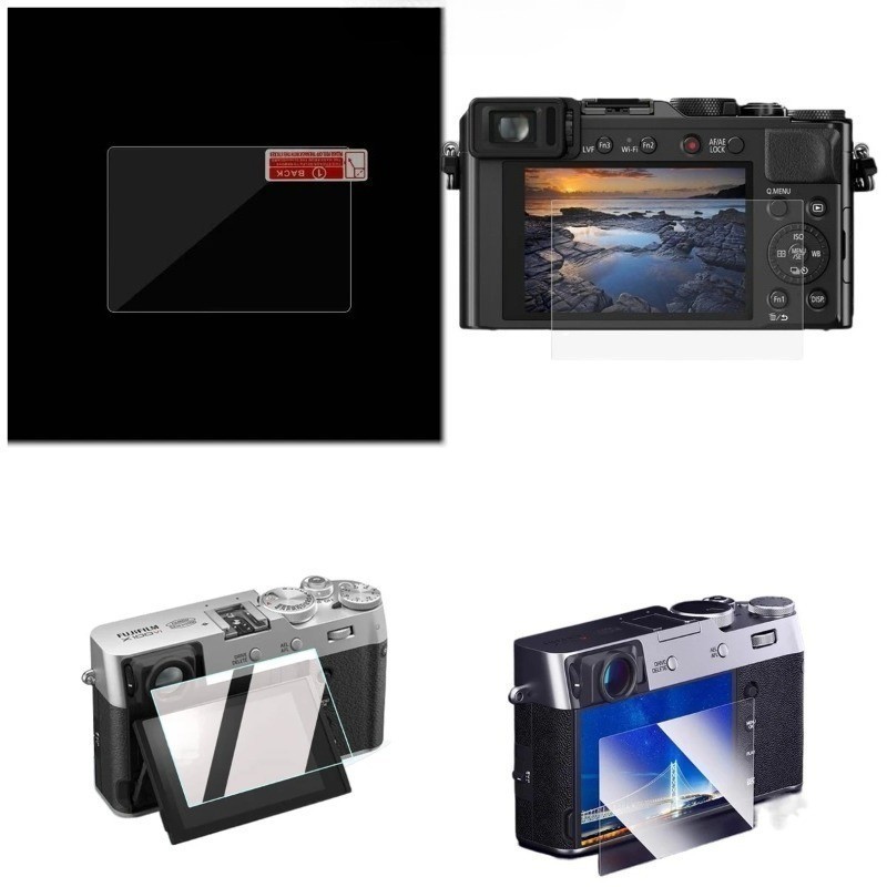 1-3PCS 9HกระจกนิรภัยสําหรับPanasonic FZ1000 II FZ80D FZ82D FZ85 FZ85D TX1 TX2 TZ100 TZ110 TZ85 TZ85D