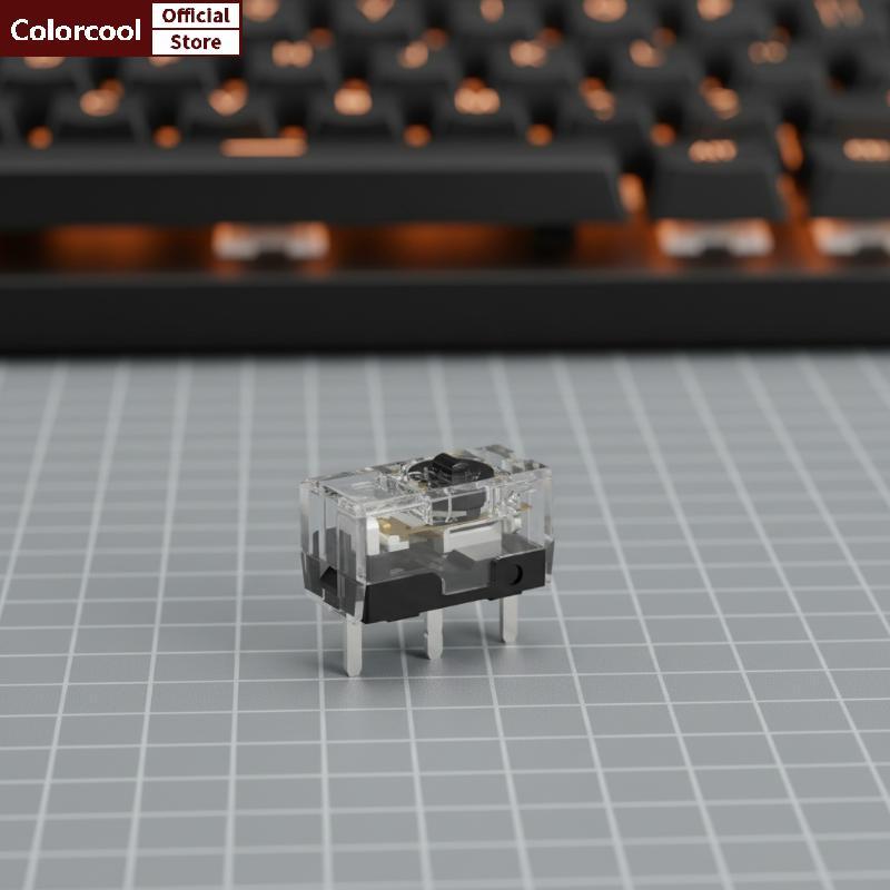 TH Premium TTC Micro Gold Button Switch สําหรับเล่นเกมเมาส์เปิดใช้งานซ้ายขวายาวนานการตอบสนองอย่างรวด