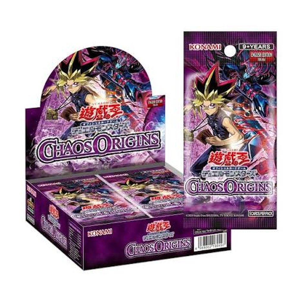 Konami Yu-Gi-Oh! Asia English Chaos Origins (CORI-AE) แบบกล่อง (30 ซอง) 4988602180497 (การ์ดยูกิ)