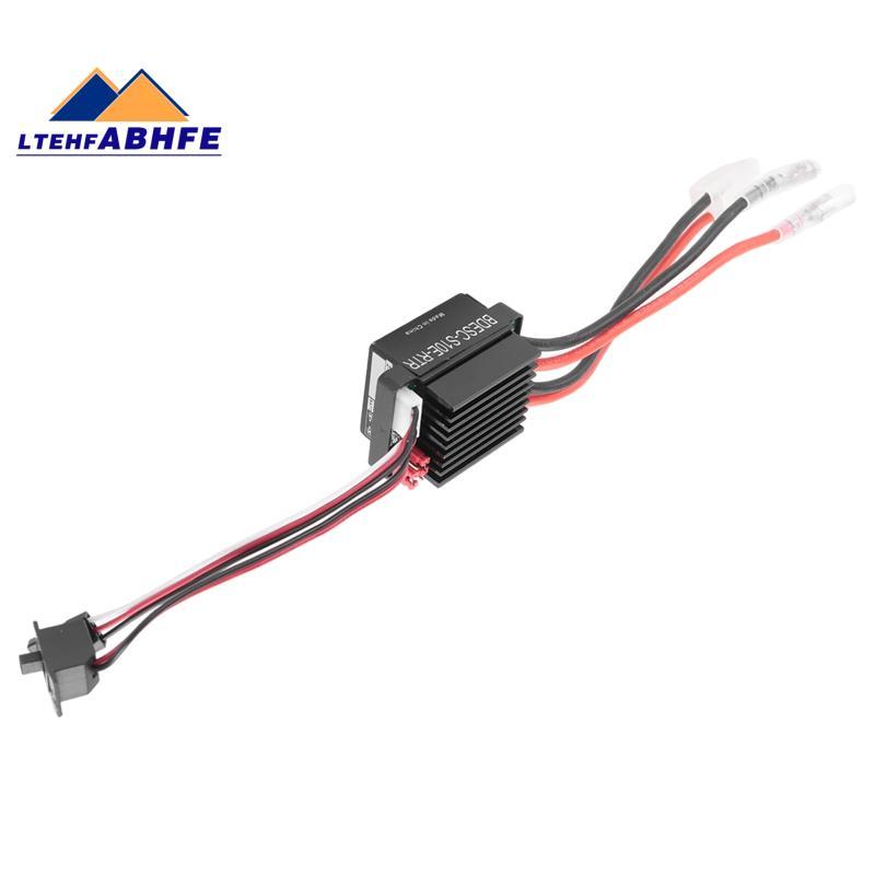 [ขายร้อน L]RC Ship & Boat R/C Hobby 6-12V RC Car ESC Brushed Motor Speed Controller for RC Boat Car