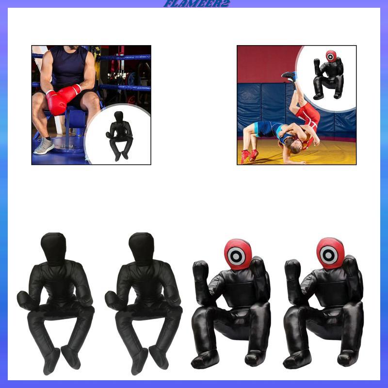 [Flameer2] Grappling Dummy Brazilian Jiu Jitsu Training Dummy Wrestling Dummy Boxing Dummy หนัง PU U