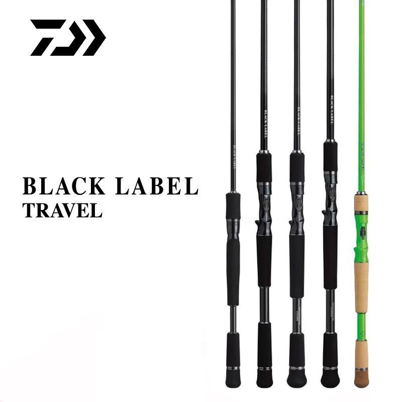 DAIWA DAIWA BLACK LABEL TRAVEL BLACK LABEL Portable Multi-Section Lure Fishing Bass Rod L