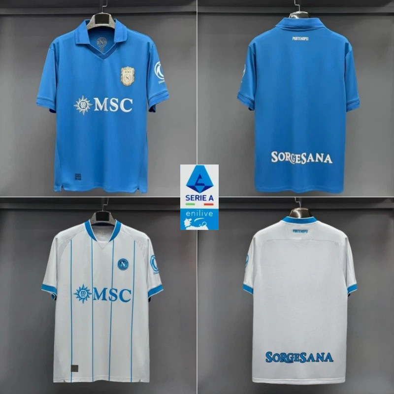 26/27 ซีซั่น Napoli เสื้อเวอร์ชั่นพัดลมกลับบ้าน S-4XL 2026 2027