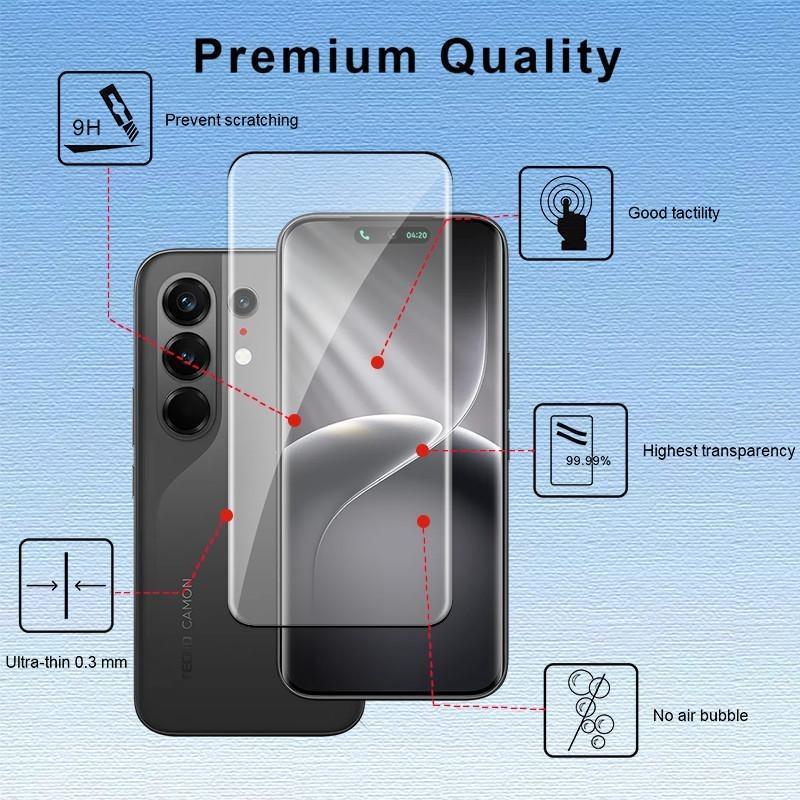 กระจกนิรภัยป้องกันหน้าจอสําหรับ Tecno Camon 50 Pro Ultra Camon50 Camon50Pro 4G 5G Camon50Ultra CN5 C