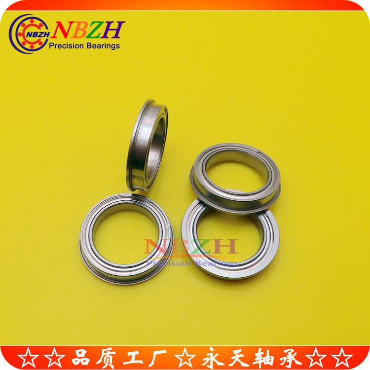 แบริ่งหน้าแปลนสแตนเลส SF6702ZZ F6702ZZ F6702-2RS 15 * 21 * 4MM CBAD