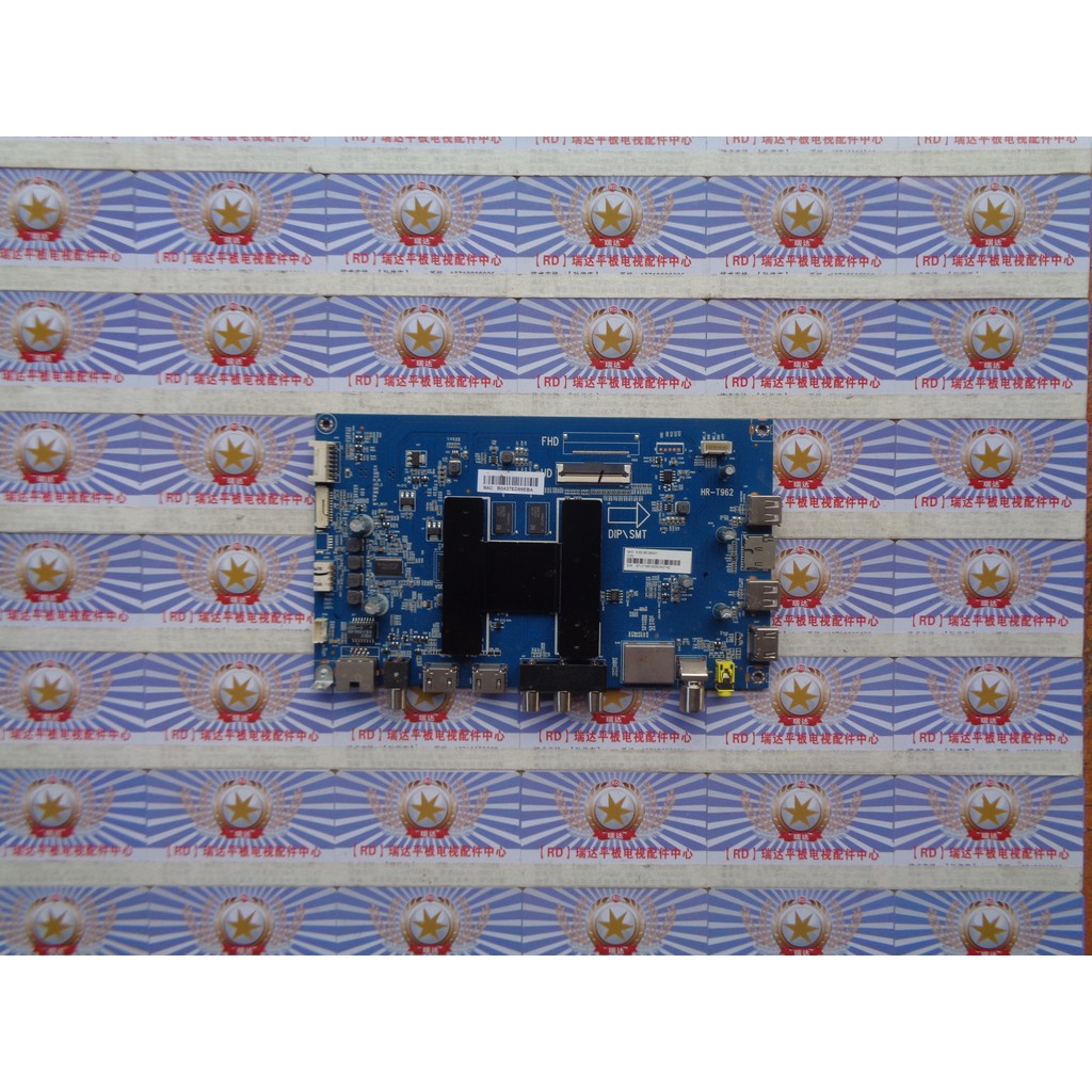 เมนบอร์ด Haier LS50A51 ดั้งเดิม AA0091802191 V1.7 HR-T962 พร้อมหน้าจอ CC495PU1L01