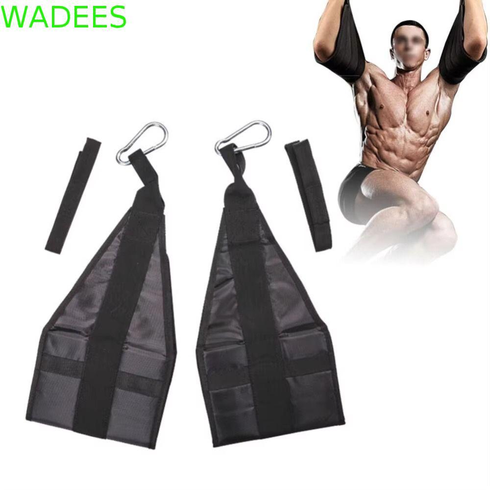 WADEES Fitness AB Sling Straps, Rip-Resistant Suspension เข็มขัดพยุงออกกําลังกาย, ผู้ชายผู้หญิงเข็มข