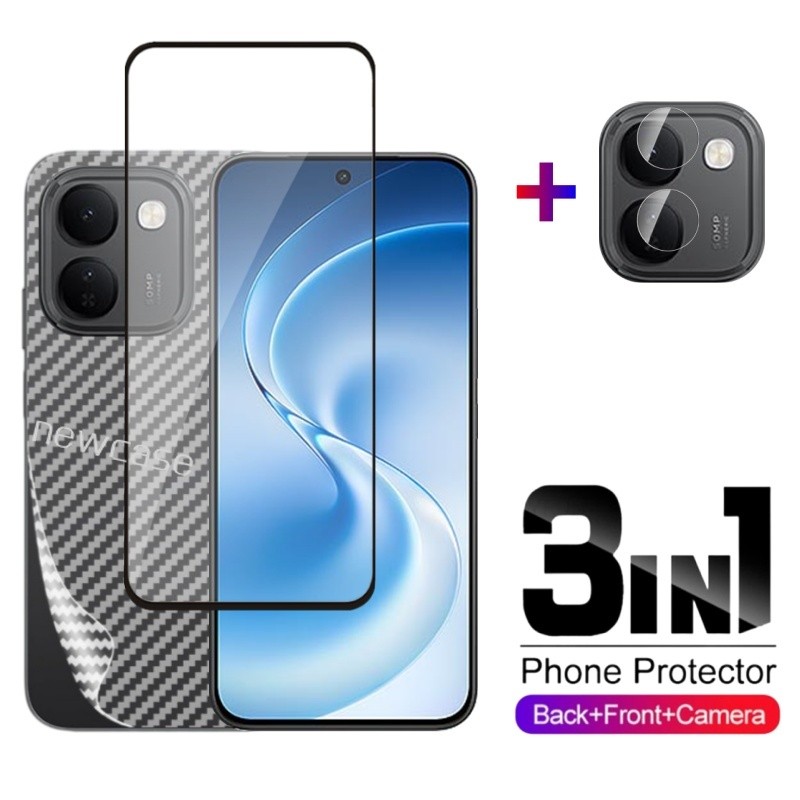 3in1 ฟิล์มป้องกันสําหรับ Vivo V80 V70 Lite Pro FE Elite 5G 2026 V80Lite V70FE V70Lite VivoV 80Lite ก