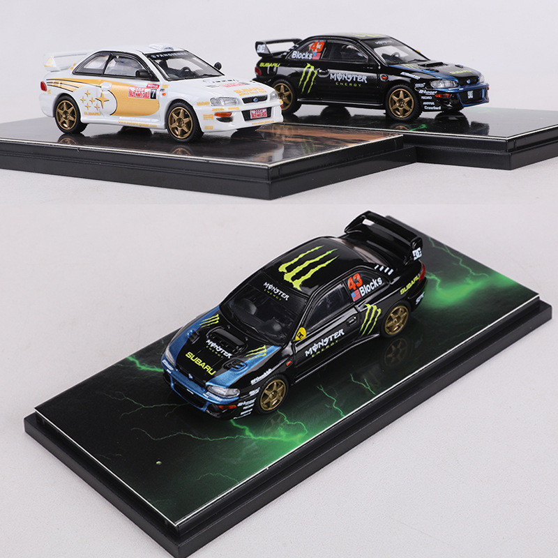 1: 64 WRC World Rally Championship Rally Car Model Collection เครื่องประดับ