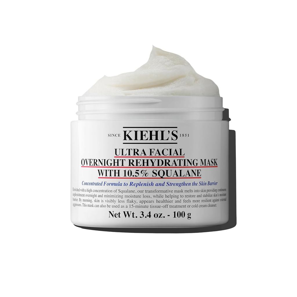 Kiehls - Ultra Facial Overnight Cream Face Mask พร้อมสควาเลน 10.5% W0SU