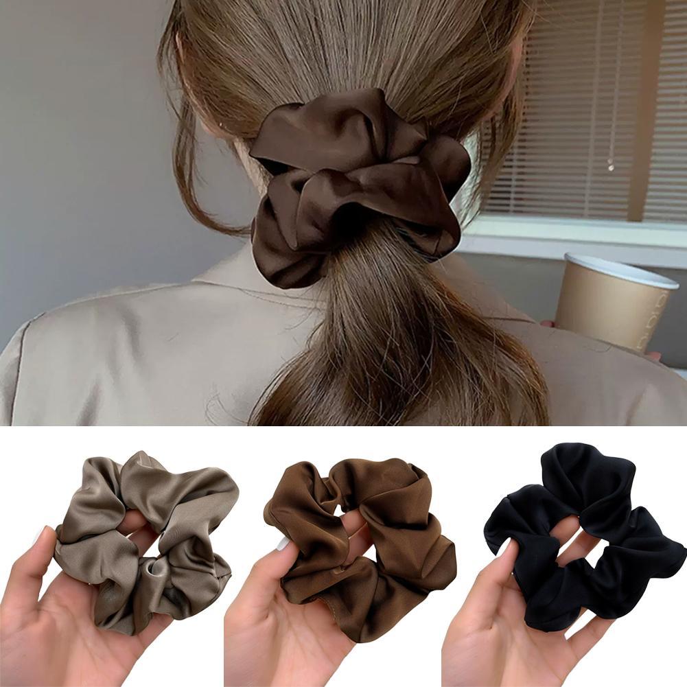 Comfort วงผมผ้าฝ้ายป้องกันการพันกันไม่มีปวดหัวเครื่องมือเครื่องสําอาง Travel Scrunchie Holder P2k8