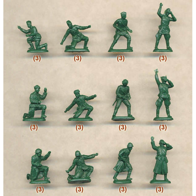 [ทหารเวทย์นักเวทย์] กลุ่มดาวนายพราน 1: 72 โมเดลทหารสงครามโลกครั้งที่สอง 72041 ทหารบกรัสเซียรัสเซีย