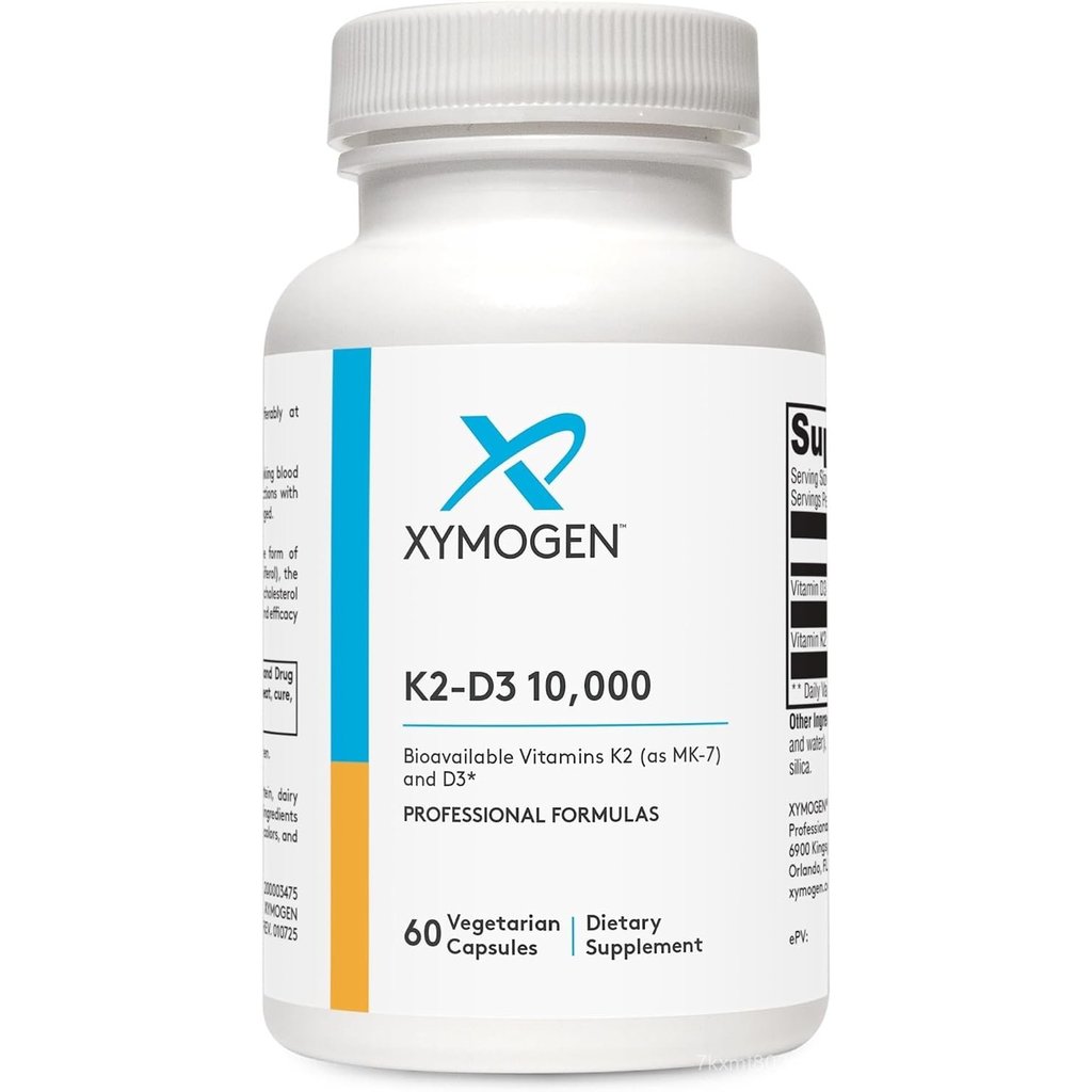 XYMOGEN K2-D3 10000, 60 แคปซูล