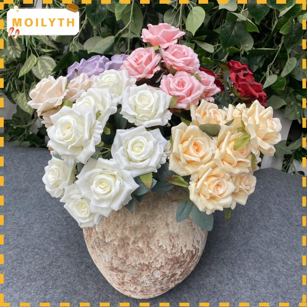 MOILYTH Camellia Rose Accessories Party Wedding Holding Bouquets