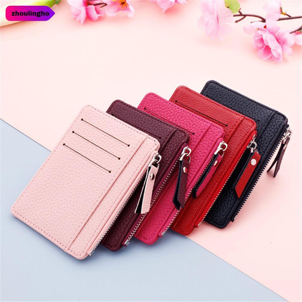 ZHOULINGHO Purse Multi-card Bit Card Coin Bag Card Holder for Women