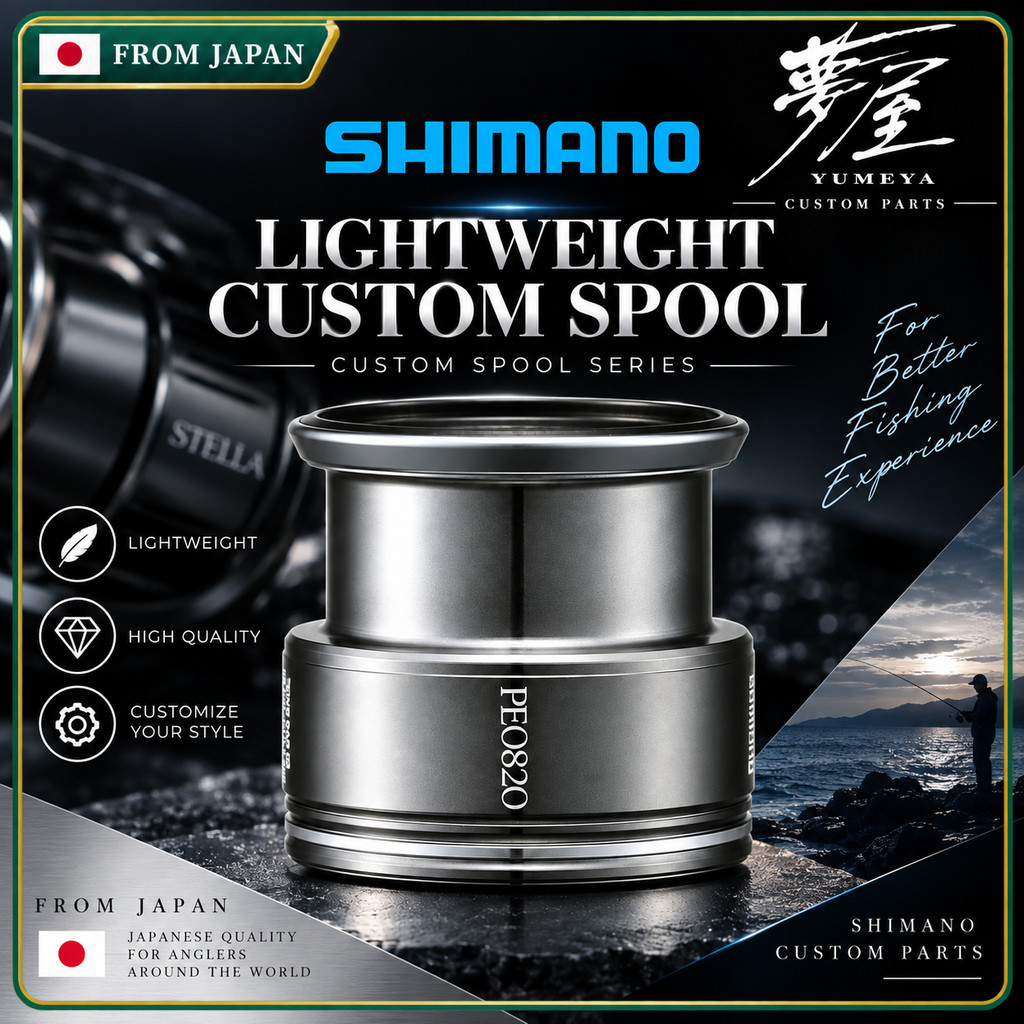 SHIMANO Yumeya Lightweight Custom Reel Spool