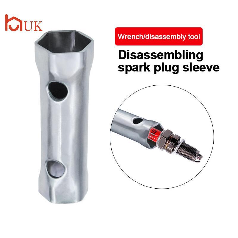 UK 72 มม.ประแจรถจักรยานยนต์ Spark Plug เปลี่ยนซ่อมเครื่องมือ A7TC D8TC Spark Plug Soet ประแจด้านในหก