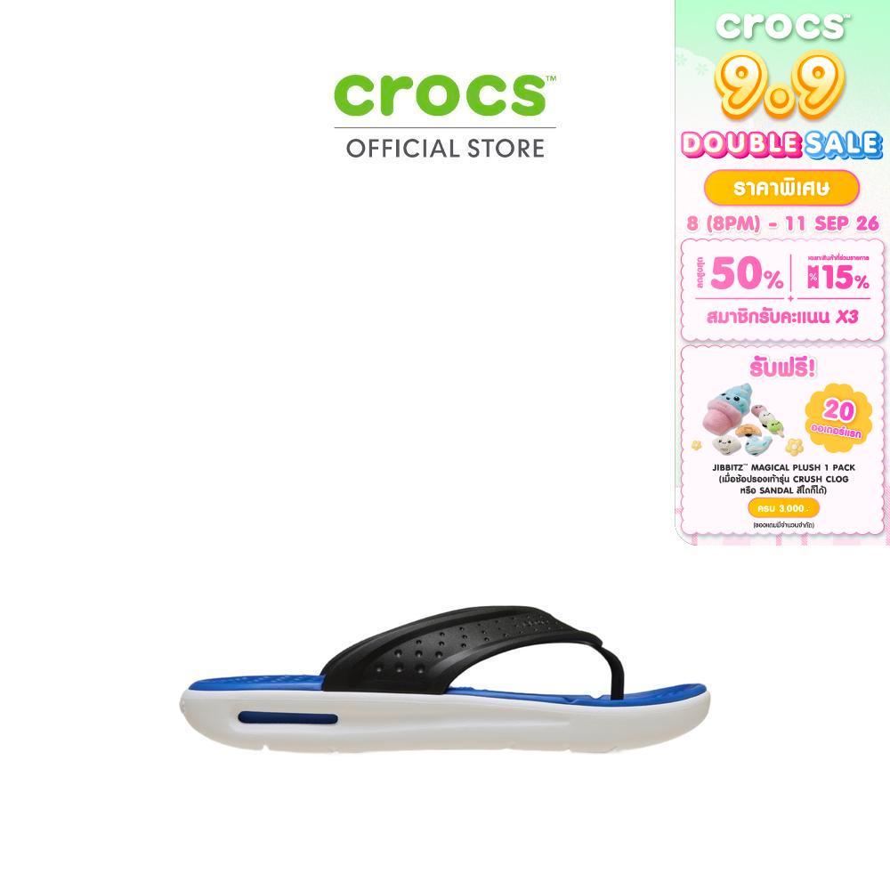 CROCS รองเท้าแตะผู้ชาย INMOTION FLIP รุ่น 211101-0LC - BLACK/BLUE BOLT