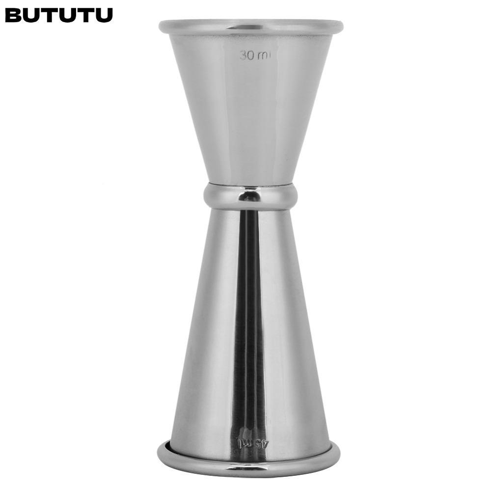 BUTU Didi Jigger, การวัดภายใน Double Head Design Bartending Jigger, Premium 304 เครื่องดื่มสแตนเลส J