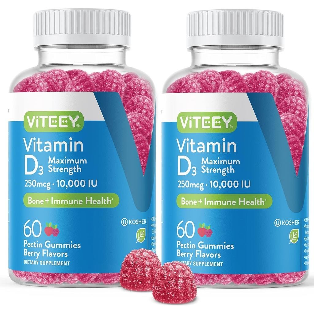 Viteey D3 สําหรับผู้ใหญ่และวัยรุ่น 10000 IU 250mcg