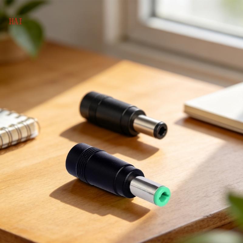 HAI 5-Pack DC5 5X2 1 มม.หญิง DC6 5X3 0 มม.DC6 3X3 0 มม.ชาย Barrels Couplers PVC Power Connector อะแด