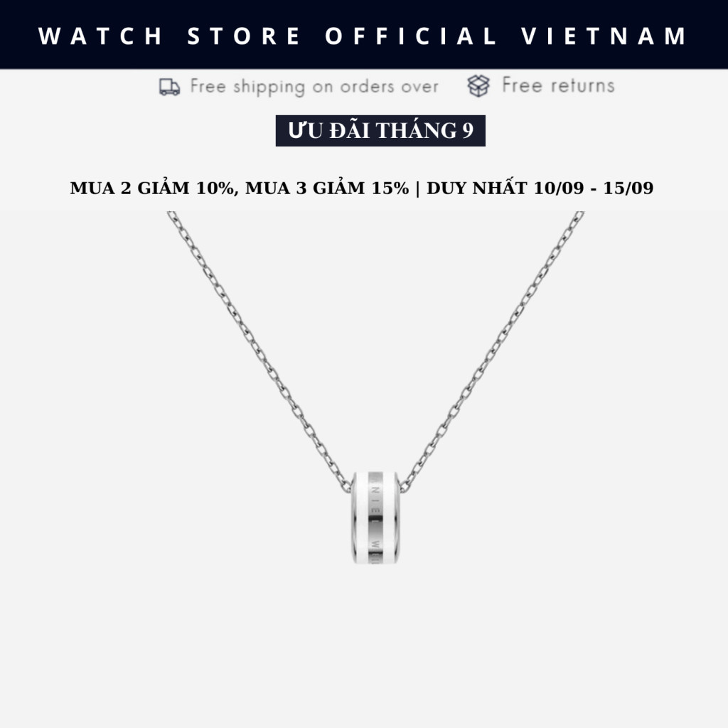 สร้อยคอ Silver Daniel - สร้อยคอ Emalie Daniel Watch เวียดนาม