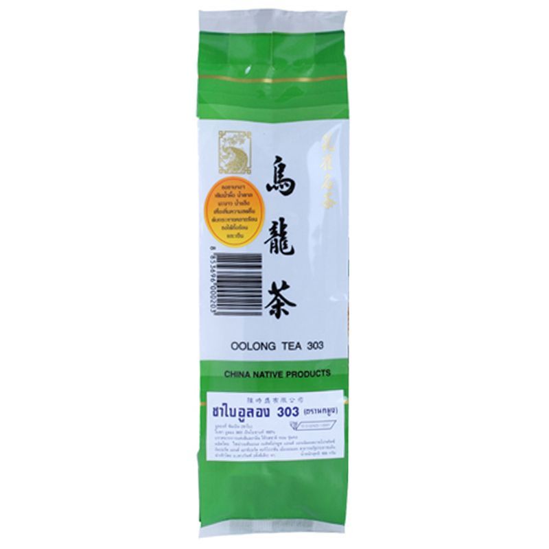 นกยูงชาใบอู่หลง303 105กรัม Nokyoong Oolong Tea303 Leaf 105g.