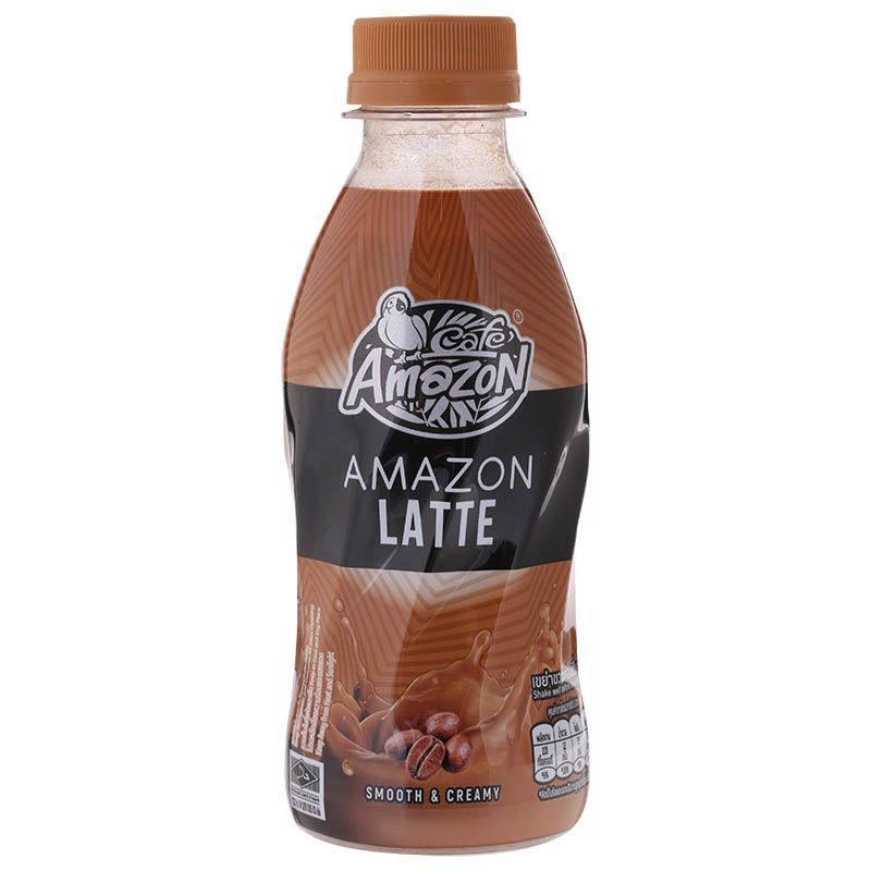 คาเฟ่อเมซอนกาแฟปรุงสำเร็จลาเต้ 200มล. Cafe Amazon Latte 200ml.