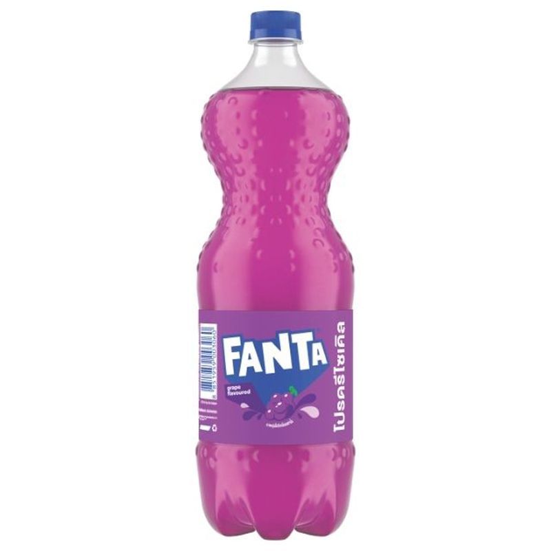 แฟนต้ากลิ่นองุ่นป็อป 1.5ลิตร Fanta Grape Pop Flavored 1.5ltr.