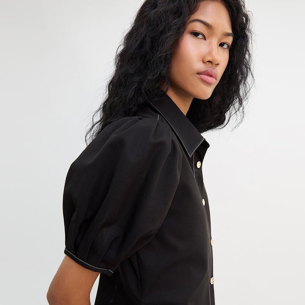[Pomelo] เสื้อแขนพอง / Puff Sleeve Shirt