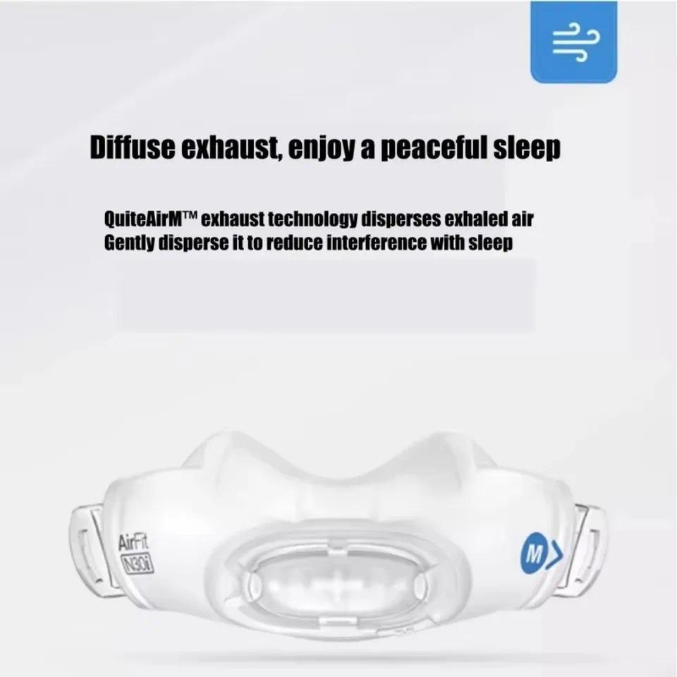 แผ่นรองจมูกแท้สำหรับหน้ากากจมูก N30i อะไหล่สำหรับหน้ากาก CPAP รุ่น Resmed N30i
