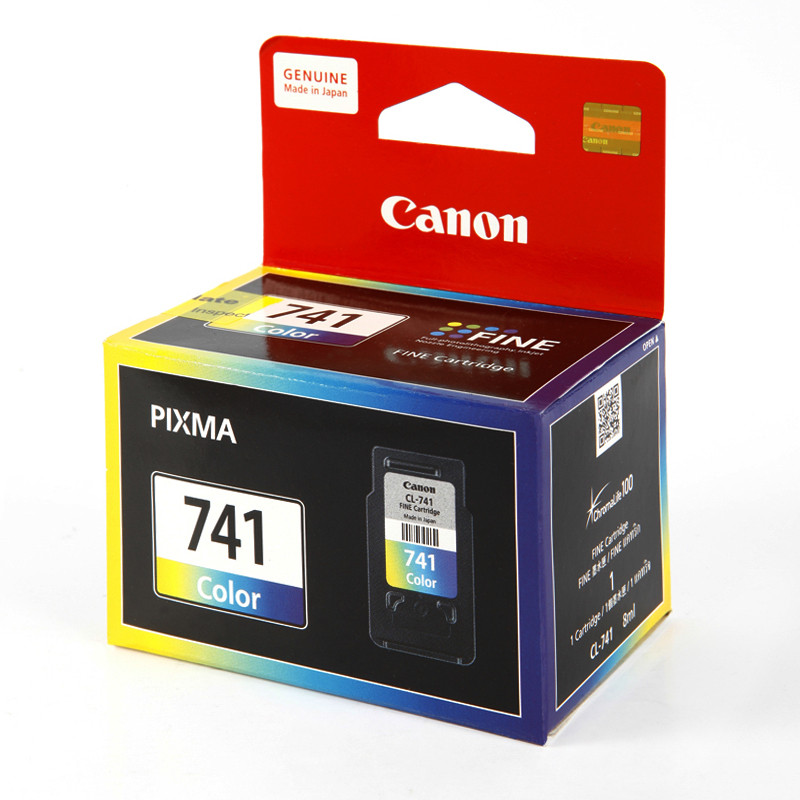 ตลับหมึกอิงค์เจ็ท CL-741 3สี Canon