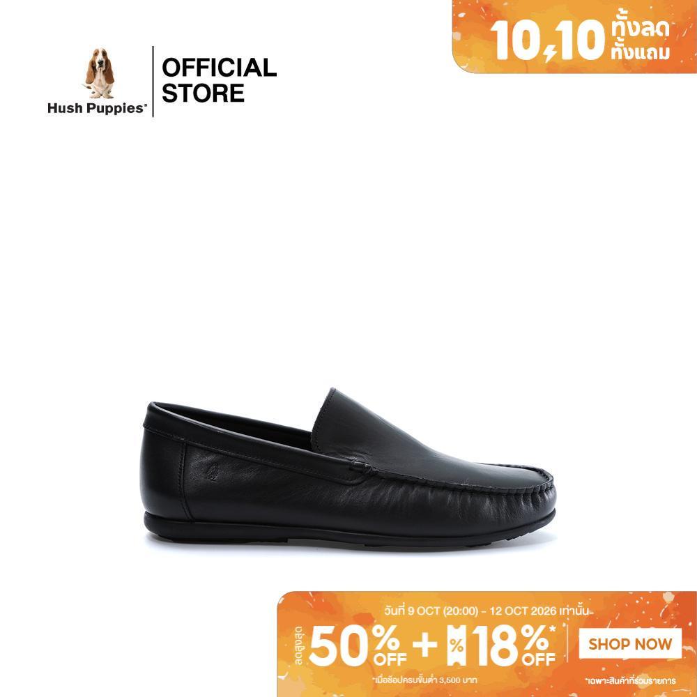 Hush Puppies حذاء رجالي رسمي جلد طبيعي — أسود — صورة 2