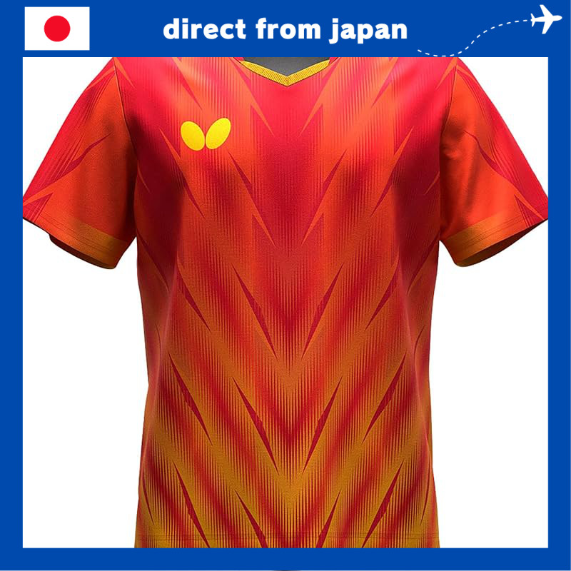 [Butterfly] Table Tennis Game Wear Frayer Shirt