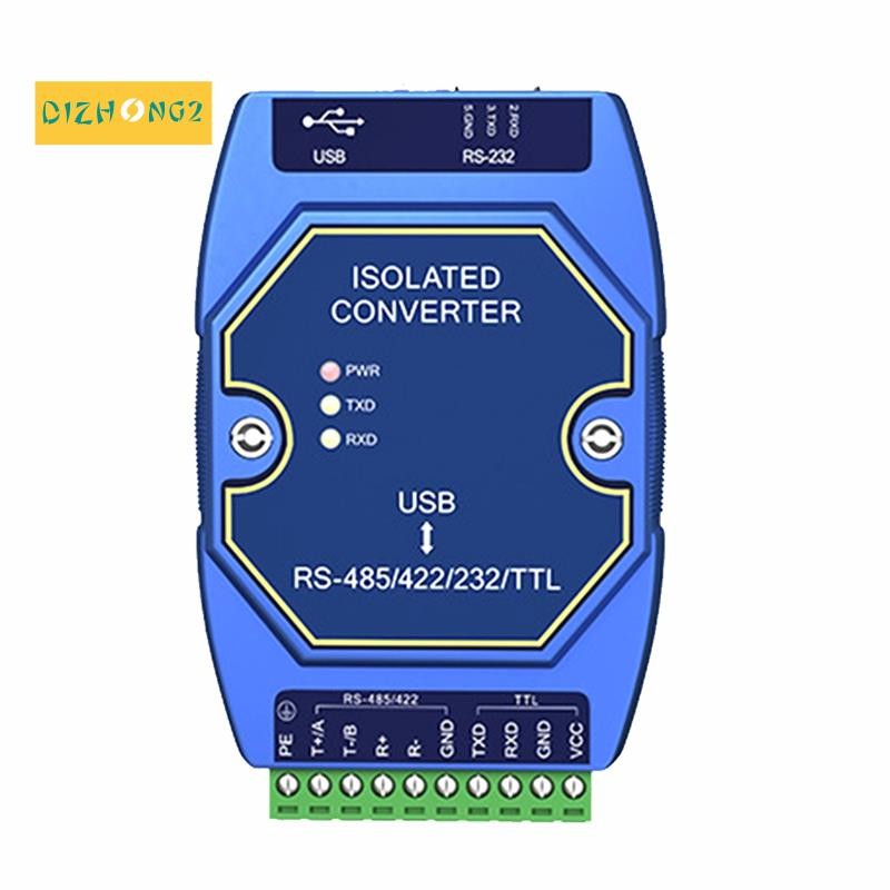 [dizhong2]Type-C USB to RS485 RS422 RS232 TTL ตัวแปลงอุตสาหกรรม CDSENET E810-U15C CH340 3.5V/5V TTL 