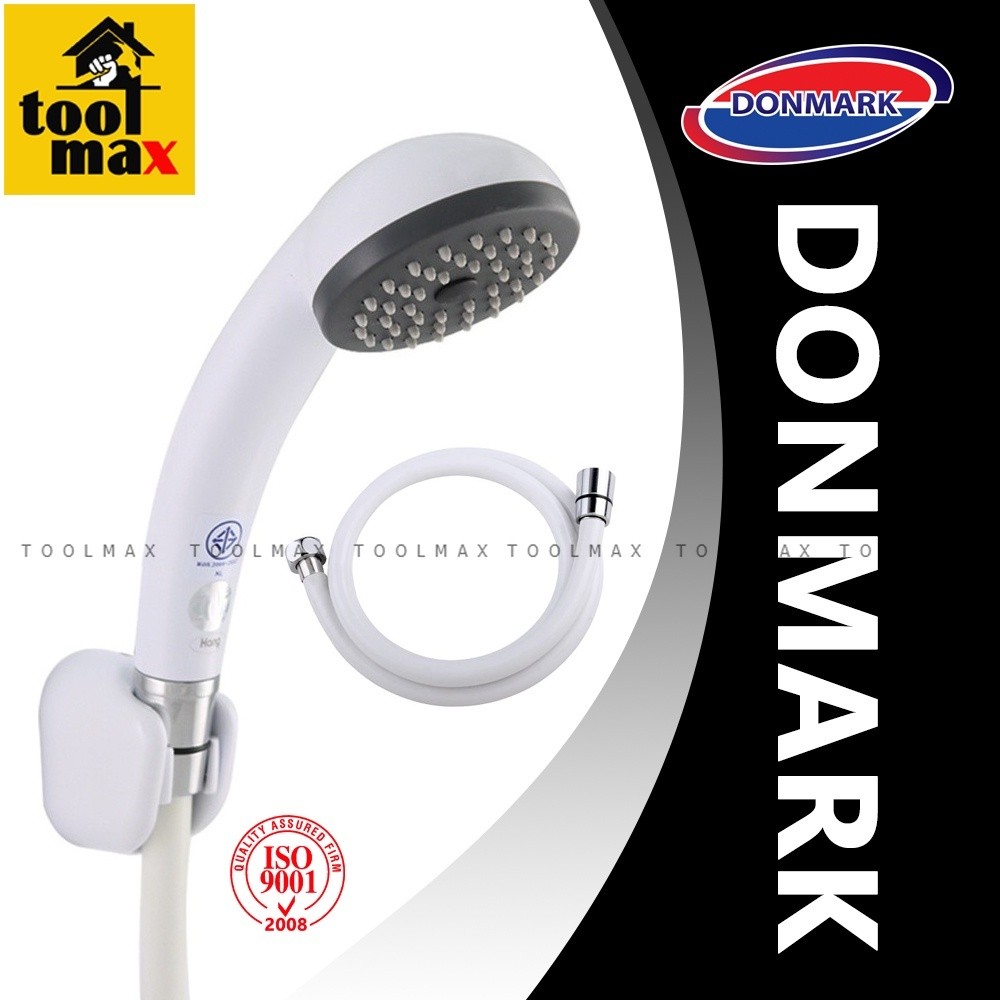 DONMARK ชุดฝักบัวอาบน้ำ สีขาว พร้อมสาย รุ่น CD-23 รูปที่ 2