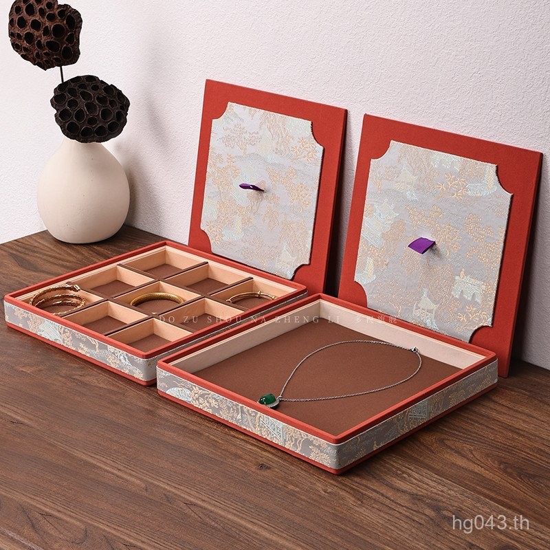 เครื่องประดับเครื่องประดับสร้อยข้อมือถาดกล่องเครื่องประดับกล่องเก็บ High-End ยินดีเล่นแผ่นแสดง Palac