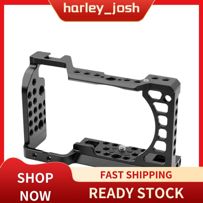 harley_josh กรงกล้อง A6000/A6300/A6400/A6500 กรงกล้อง Rig สีดํา