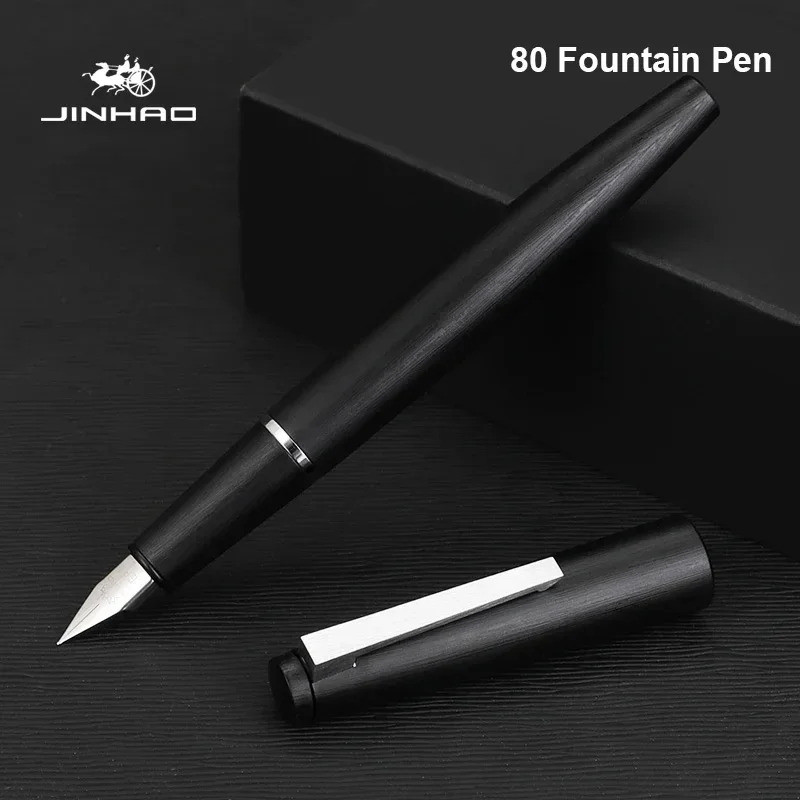 Jinhao 80 Fountain ปากกา Elegant ปากกา Fountain ปากกา Ef F 0.3 มม. Extra Fine Nib การเขียน Office Sc