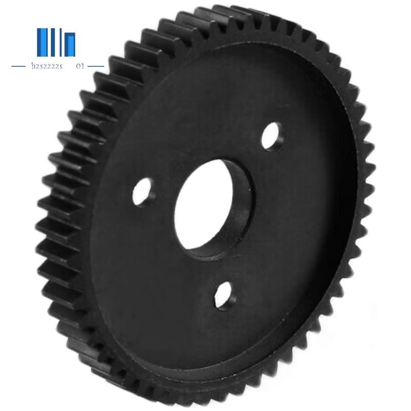 54T เกียร์มอเตอร์เหล็กแข็งสําหรับ Traxxas Slash E- Summit 1/10 RC รถสีดํา