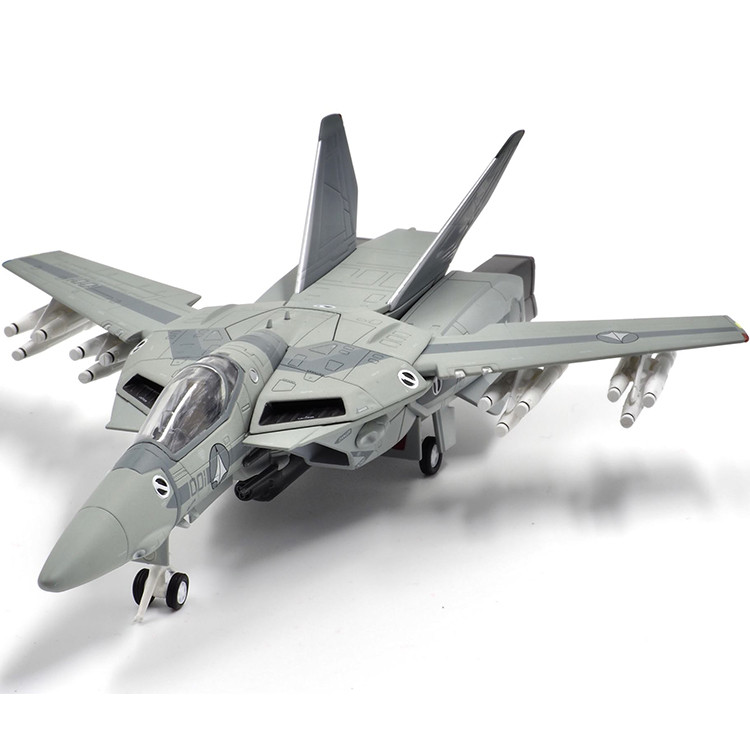Calibre Wings สําเร็จรูปรุ่น 1:72 Robottech Macross VF-1S โลหะผสมการมองเห็นต่ํา